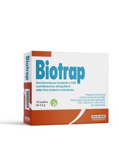 Biotrap  Integratore Alimentare Fermenti Lattici 10 Bustine